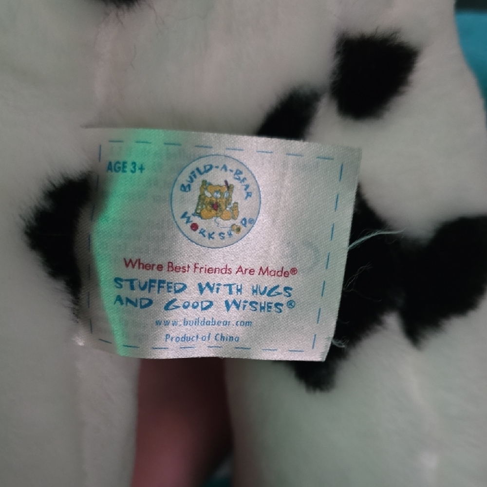 Build-A-Bear Black and White Dalmatian Stuffed Animal - Picture 2 of 3